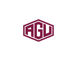 AGU LOGO DESIGN VECTOR TEMPLATE