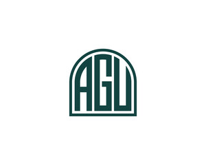 AGU LOGO DESIGN VECTOR TEMPLATE