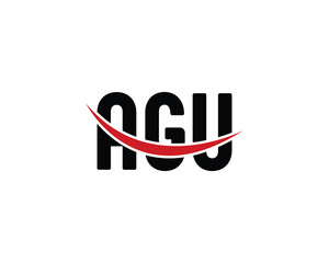 AGU LOGO DESIGN VECTOR TEMPLATE