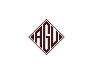 AGU LOGO DESIGN VECTOR TEMPLATE