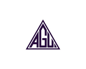 AGU LOGO DESIGN VECTOR TEMPLATE