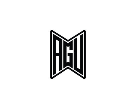 AGU LOGO DESIGN VECTOR TEMPLATE