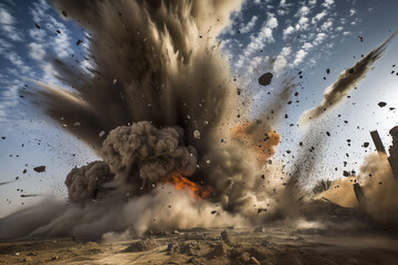 Airstrike Explosion