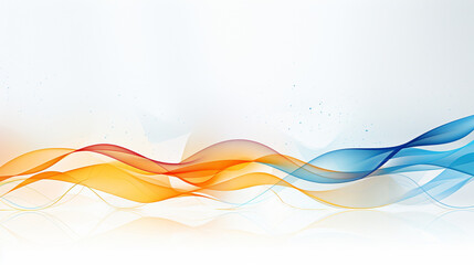Fototapeta premium abstract colorful wave background