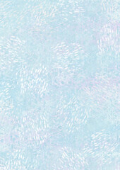 印象派イメージの淡い青の壁紙2