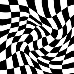 psychedelic checkered y2k trendy element geometric shape illustration retro groovy futuristic background 

