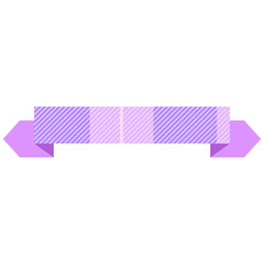 pastel ribbon bookmark banner collection