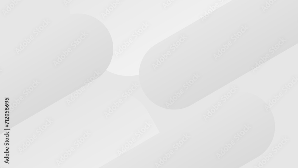 Wall mural minimalist elegant background in gray and white colors. vector illustration with simple gradient. cl