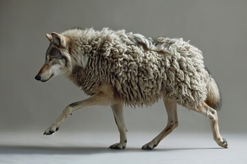 Wolf in sheep's clothing.	