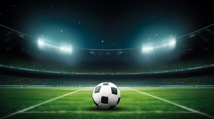 Fototapeta premium soccer field background illustration