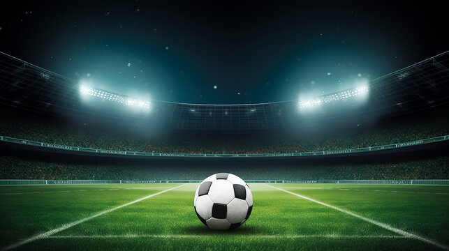 soccer field background illustration