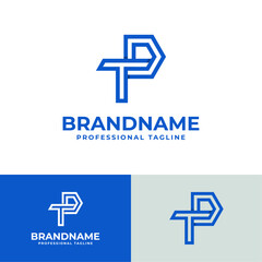Obraz premium Modern Initials TD Logo, suitable for business with DT or TD initials