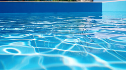 water in pool