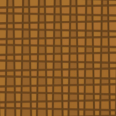 Check brown and beige plaid pattern tweed. Seamless neutral glen plaid vector illustration for spring summer autumn winter dress, scarf, jacket, skirt, plaid background, tartan floor.