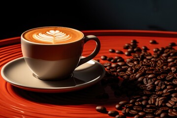 Photo of delicious coffee