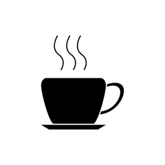 coffee cup icon logo vector image