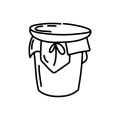 Hand drawn food or drink ingredient doodle