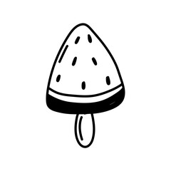 Hand drawn food or drink ingredient doodle