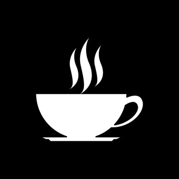 coffee cup icon logo vector image