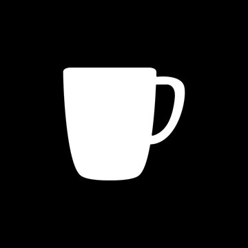 coffee mug icon logo vector image
