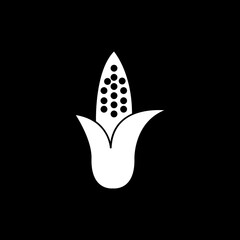 corn icon logo vector image