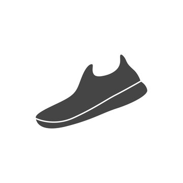 sneaker icon logo vector image