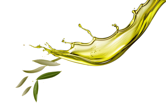 Vibrant Yellow Splash in Nature with Fresh Vegetables and Water Droplets, Vector Illustration