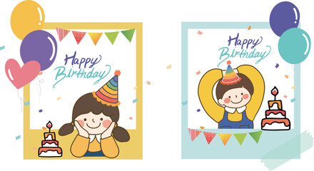 Fototapeta premium 생일파티2