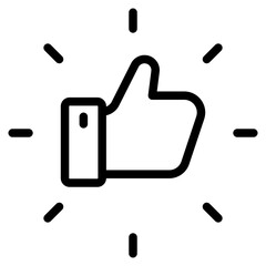 thumb up, best choice