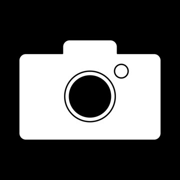 camera icon logo vector image
