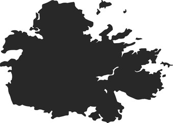 maps illustration antigua