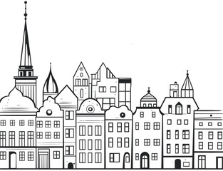 Fototapeta premium the town