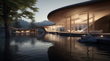 Ripple Retreat A spa and wellness center built overall
