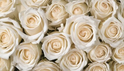 white roses background closeup 