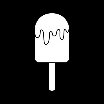 ice cream icon logo vector image