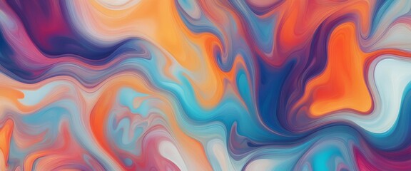 abstract colorful background with waves