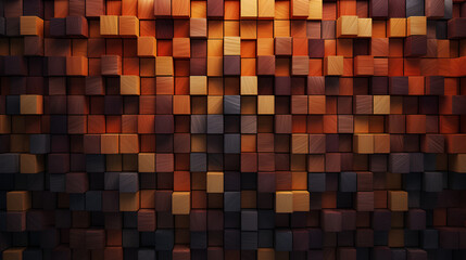 background of arrangement of wooden blocks
