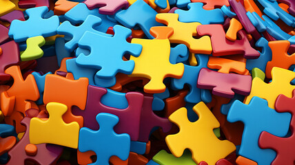 Puzzle Pieces Mind Bender Interlocking puzzle piece