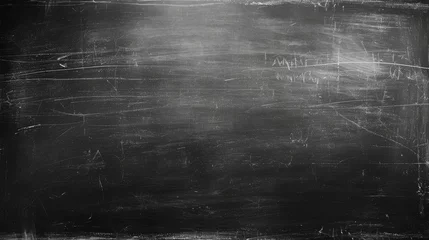Fotobehang Chalk black board blackboard chalkboard background © MdKamrul
