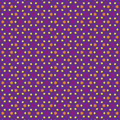 seamless polka pattern on purple background
