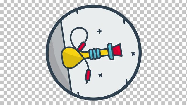 hookah or hubble-bubble or sheesha concept, tobacco water pipe vector color icon design, Republic of Turkiye symbol, Turkey culture sign, Turkish traditions Elements stock illustration
