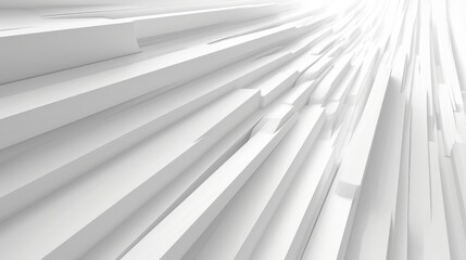 Obraz premium White stripe pattern futuristic background