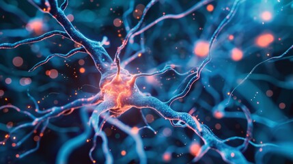 Exploration of brain diseases, delving into the intricate web of neurological conditions that affect the brain. understanding, treating, and raising awareness about various brain diseases - obrazy, fototapety, plakaty