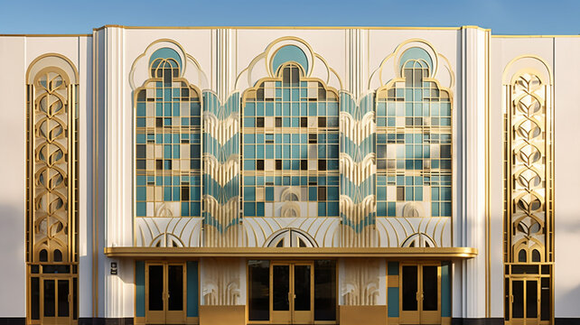 Deco Glam Hospital Faade An Art Decoinspired faade pharmacy