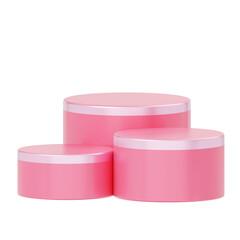 3D Round Podium