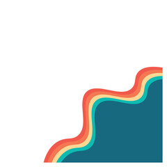 Retro Rainbow Corner