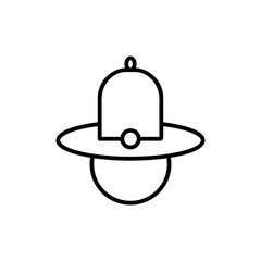 hat line icon