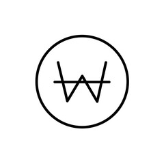 won line icon