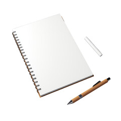 Spiral Notebook and Pen