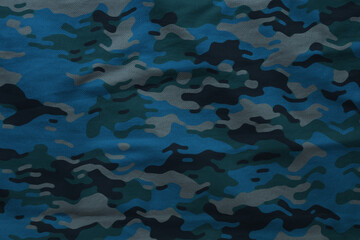 turquoise blue camouflage tarp texture